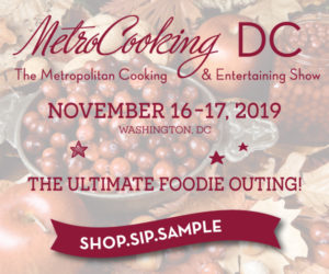 MetroCooking DC, November 16-17, 2019